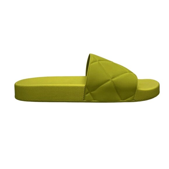 BOTTEGA VENETA The Slider Light Green Kiwi (yellow-green) - Sandals 480-080425 - Picture 3 of 12